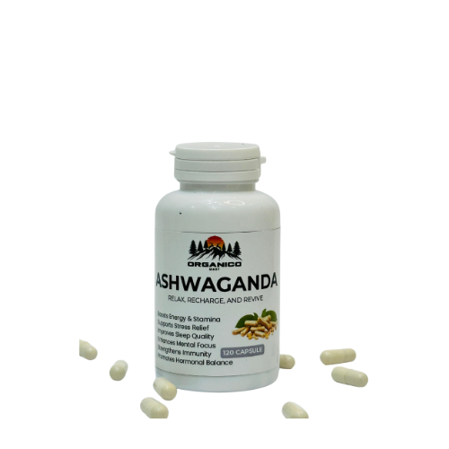Ashwagandha Capsules (120 per bottle)